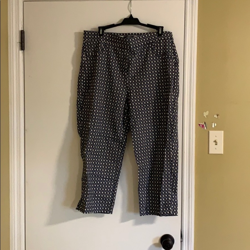 Roz & Ali Elastic Waist Pull-on Pants